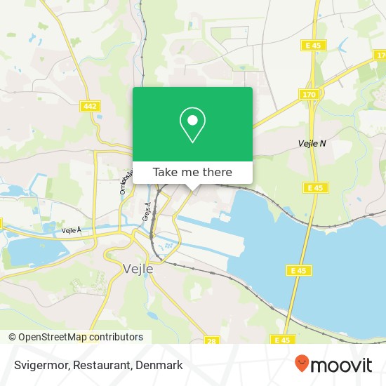 Svigermor, Restaurant map