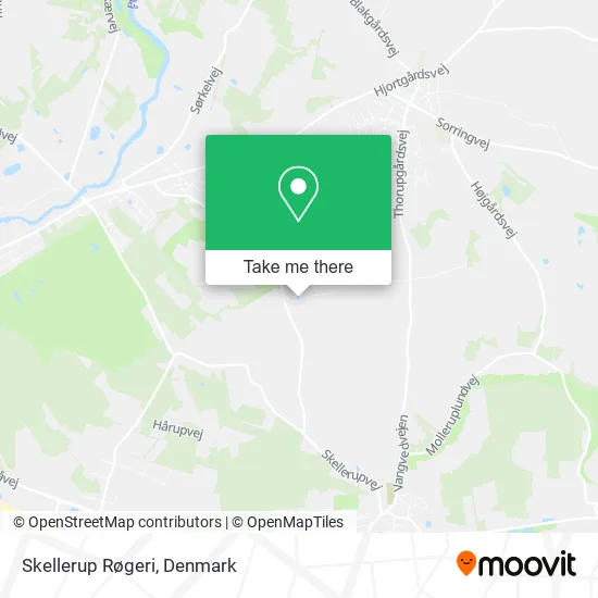 Skellerup Røgeri map