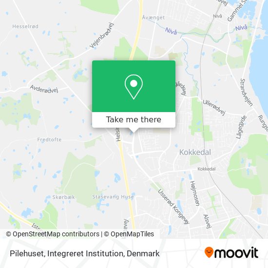 Pilehuset, Integreret Institution map