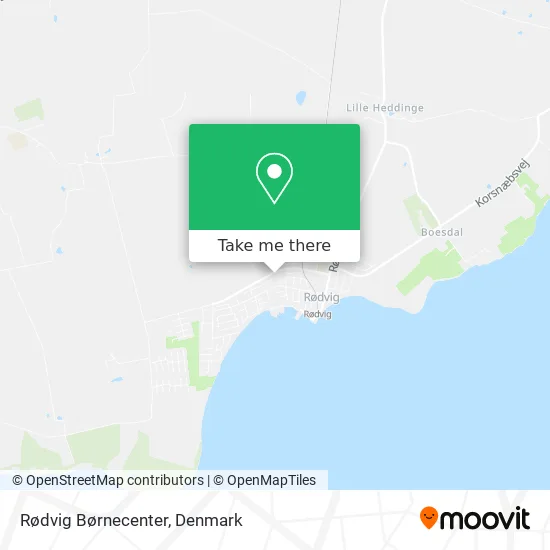 Rødvig Børnecenter map