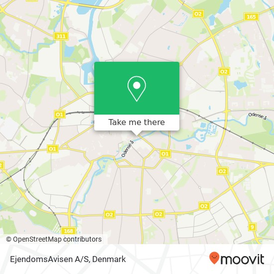 EjendomsAvisen A/S map