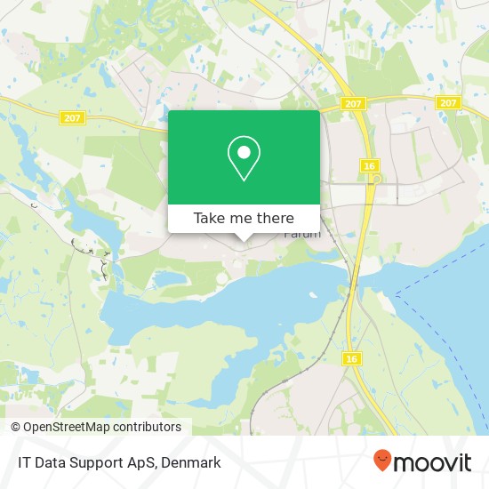 IT Data Support ApS map