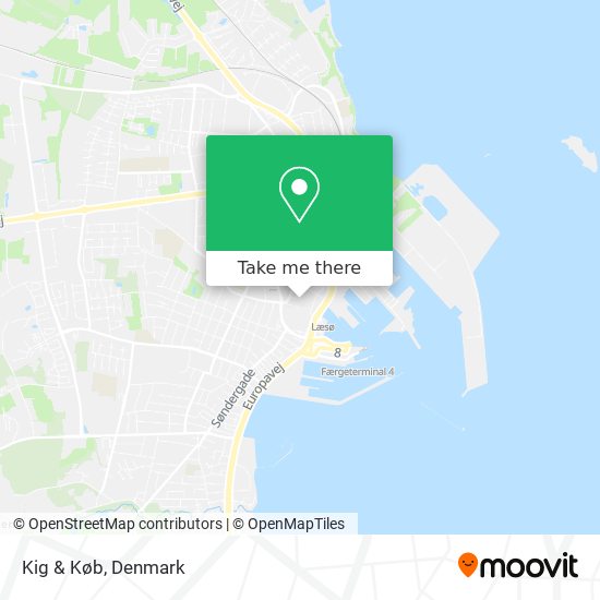 Kig & Køb map