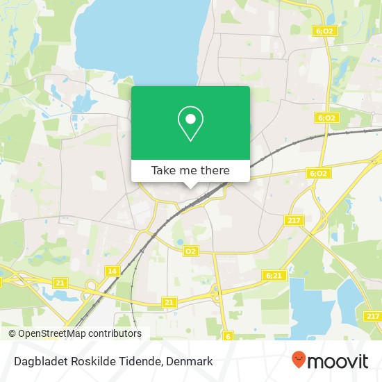 Dagbladet Roskilde Tidende map