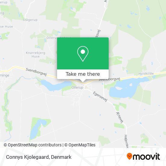 Connys Kjolegaard map