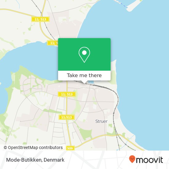 Mode-Butikken map