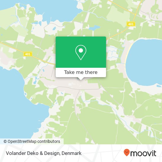 Volander Deko & Design map