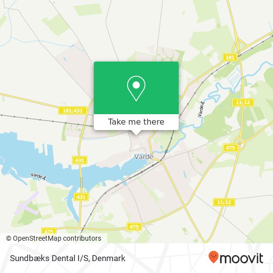 Sundbæks Dental I/S map