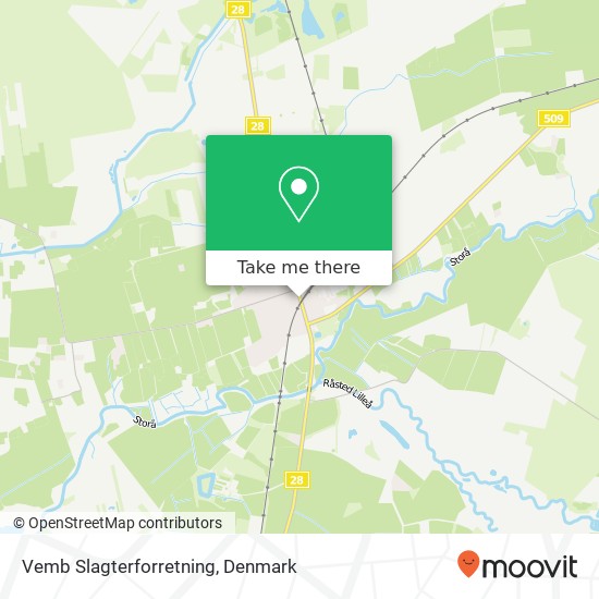 Vemb Slagterforretning map