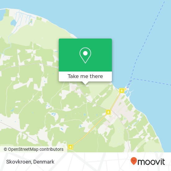 Skovkroen map