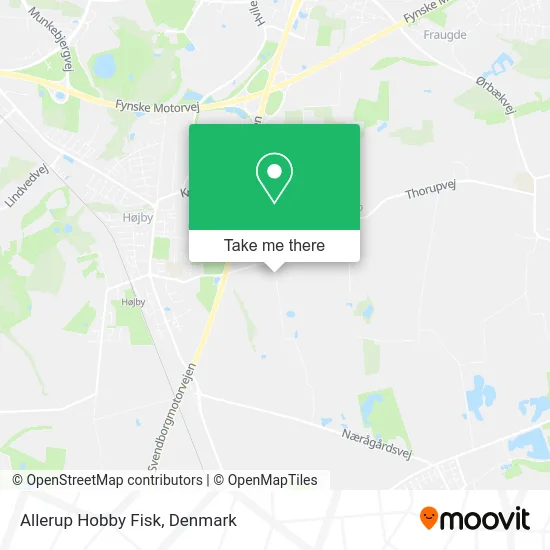 Allerup Hobby Fisk map