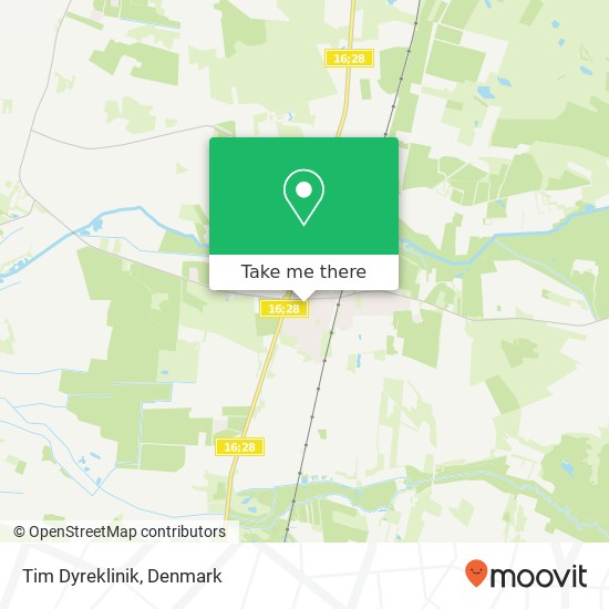 Tim Dyreklinik map