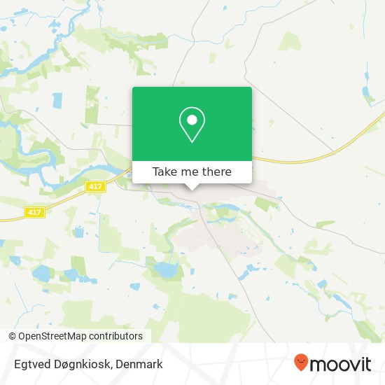 Egtved Døgnkiosk map