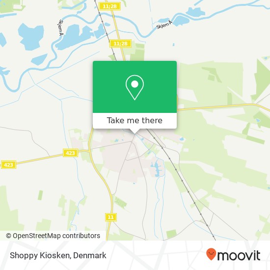 Shoppy Kiosken map