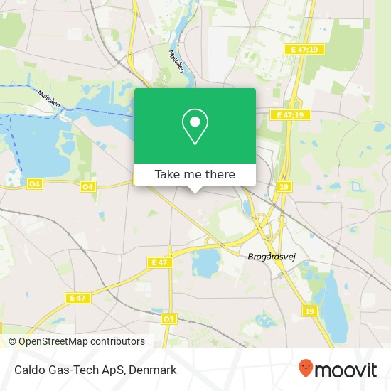 Caldo Gas-Tech ApS map