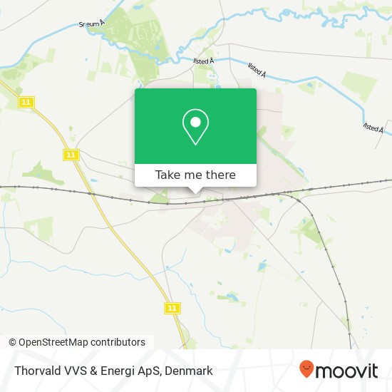 Thorvald VVS & Energi ApS map
