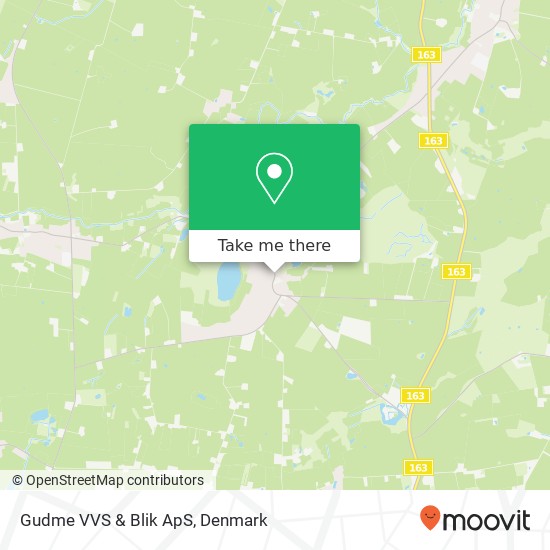 Gudme VVS & Blik ApS map