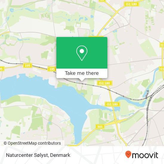 Naturcenter Sølyst map