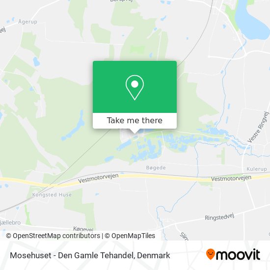 Mosehuset - Den Gamle Tehandel map