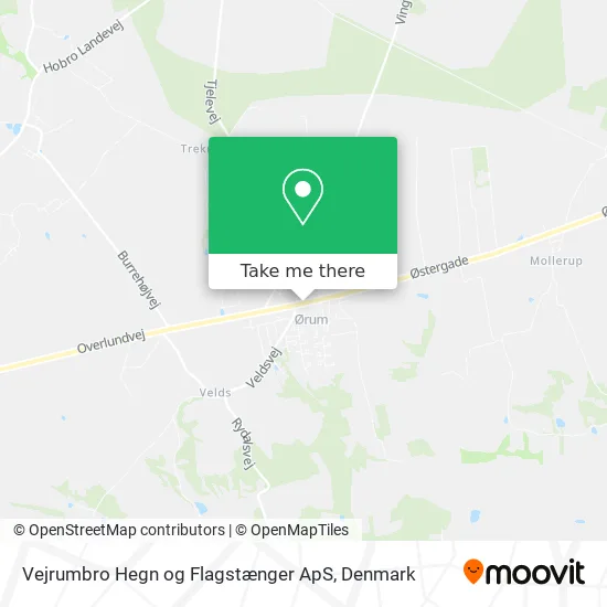 Vejrumbro Hegn og Flagstænger ApS map
