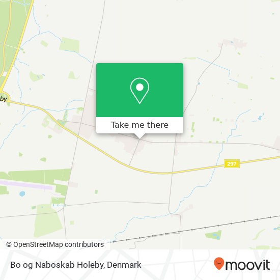 Bo og Naboskab Holeby map