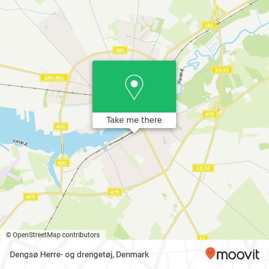 Dengsø Herre- og drengetøj map