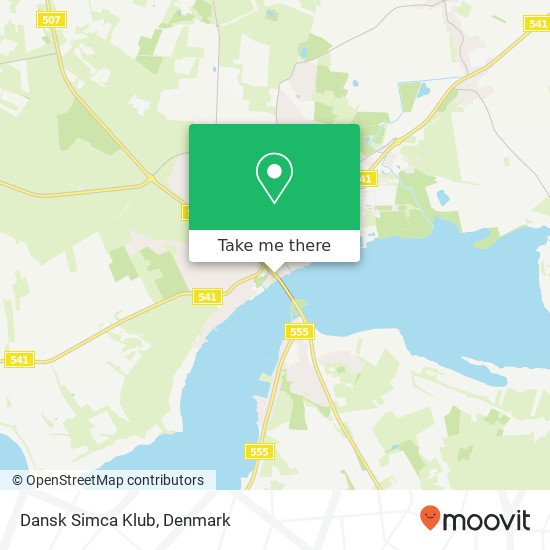 Dansk Simca Klub map
