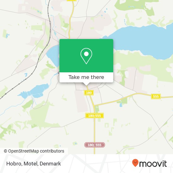 Hobro, Motel map