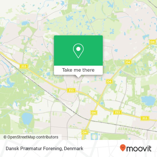 Dansk Præmatur Forening map