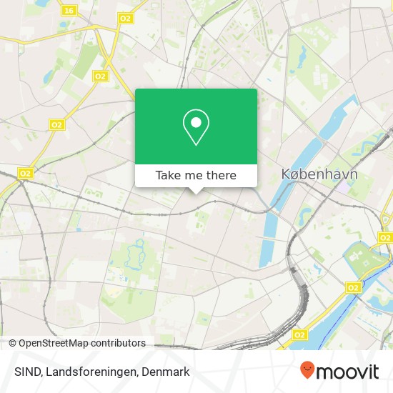 SIND, Landsforeningen map