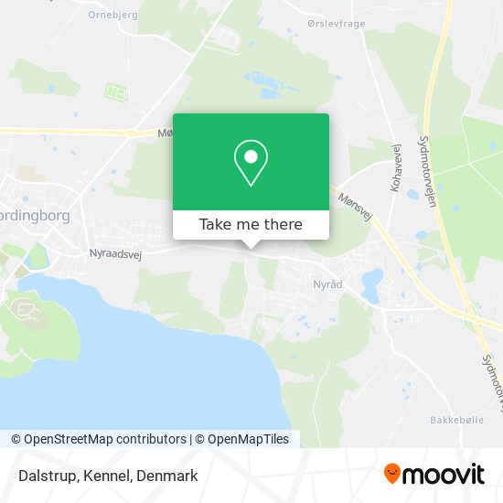 Dalstrup, Kennel map