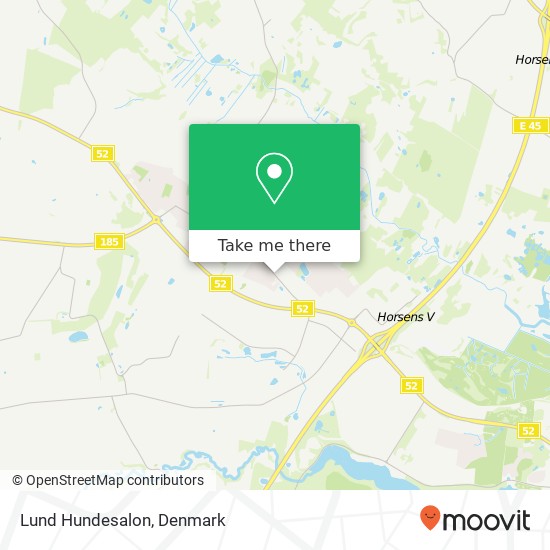 Lund Hundesalon map