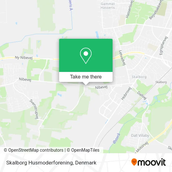 Skalborg Husmoderforening map