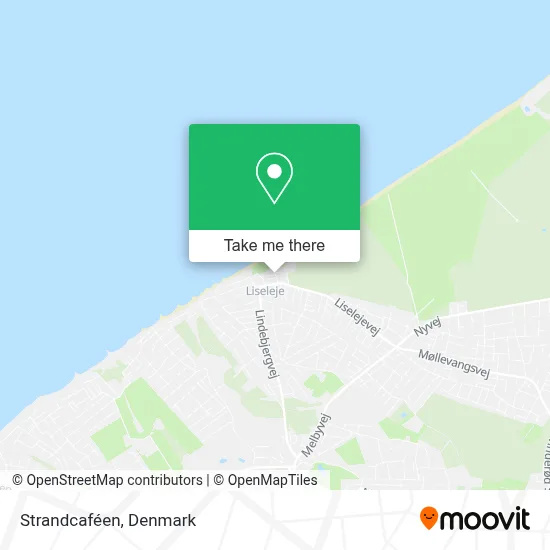 Strandcaféen map