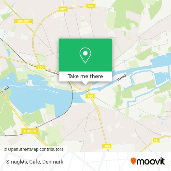 Smagløs, Café map