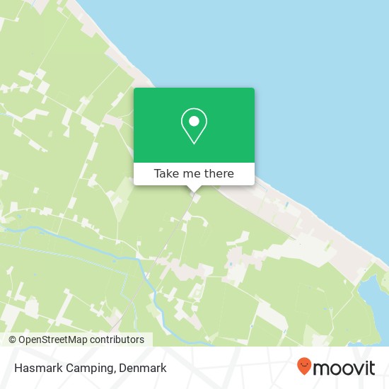 Hasmark Camping map