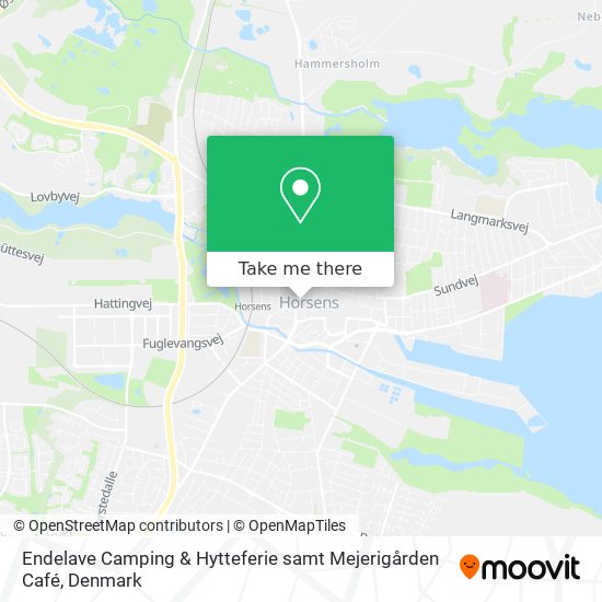 Endelave Camping & Hytteferie samt Mejerigården Café map