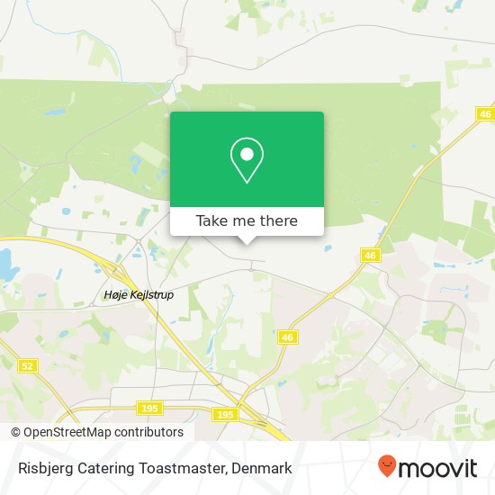 Risbjerg Catering Toastmaster map