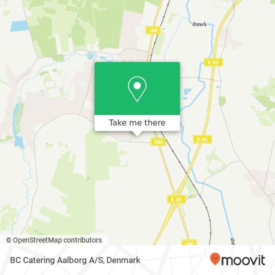 BC Catering Aalborg A/S map