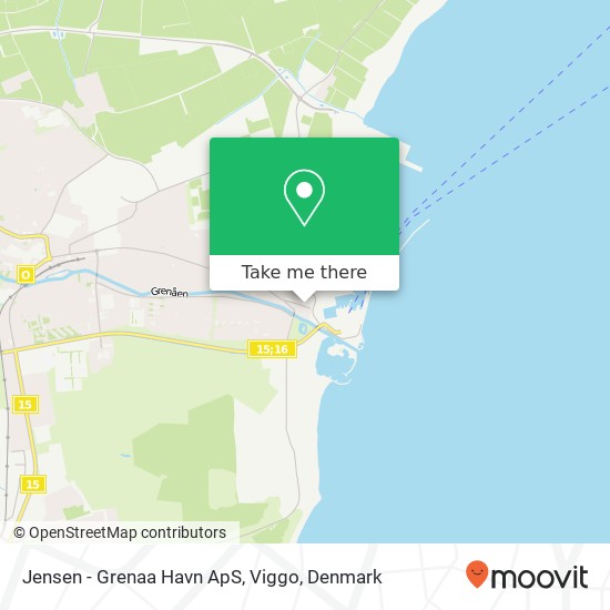 Jensen - Grenaa Havn ApS, Viggo map