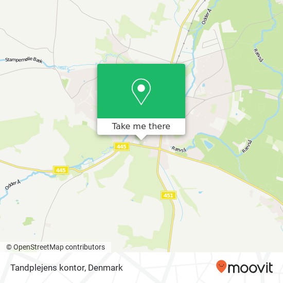 Tandplejens kontor map