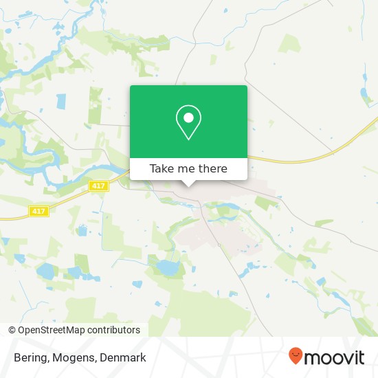 Bering, Mogens map