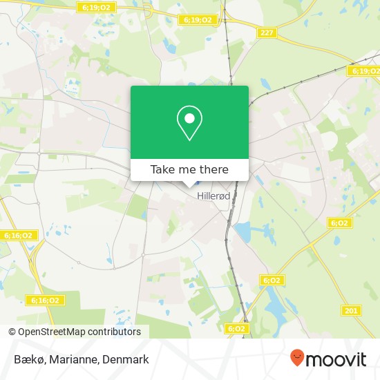 Bækø, Marianne map