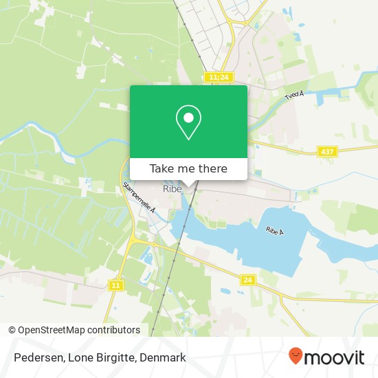 Pedersen, Lone Birgitte map