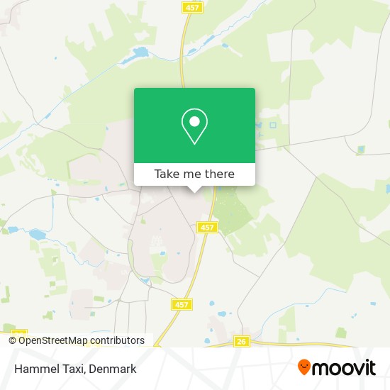 Hammel Taxi map