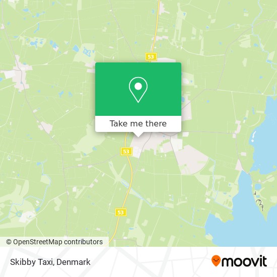 Skibby Taxi map