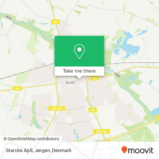 Starcke ApS, Jørgen map