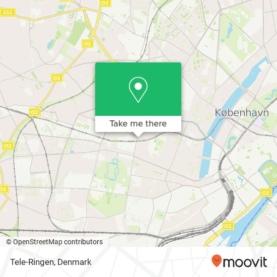 Tele-Ringen map