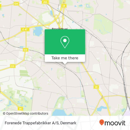 Forenede Trappefabrikker A/S map