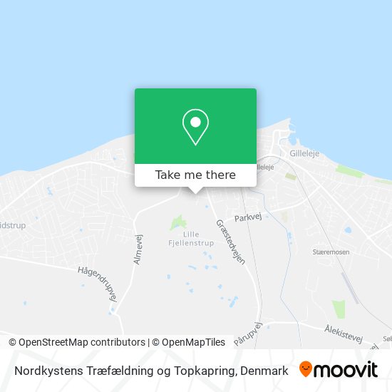 Nordkystens Træfældning og Topkapring map